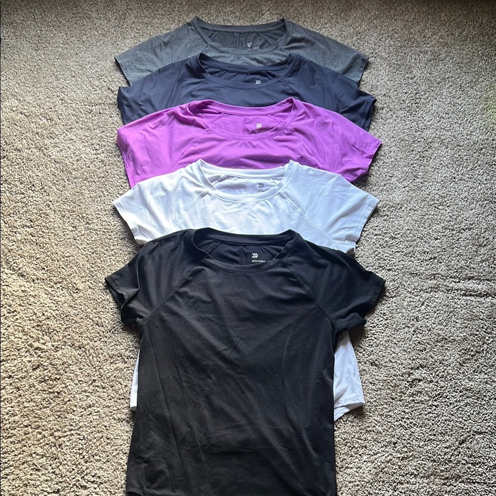 All in motion tees